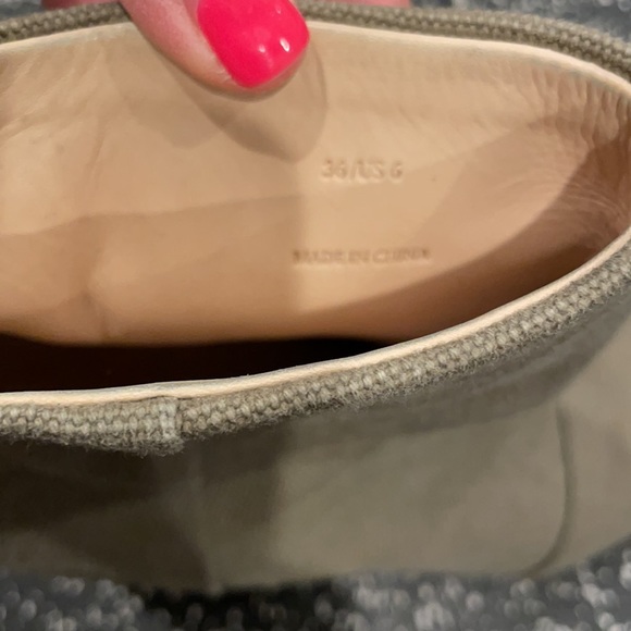 Rag & Bone NewBury in Stonewall Canvas booties / boots SZ. 36 or 6 - Picture 4 of 13